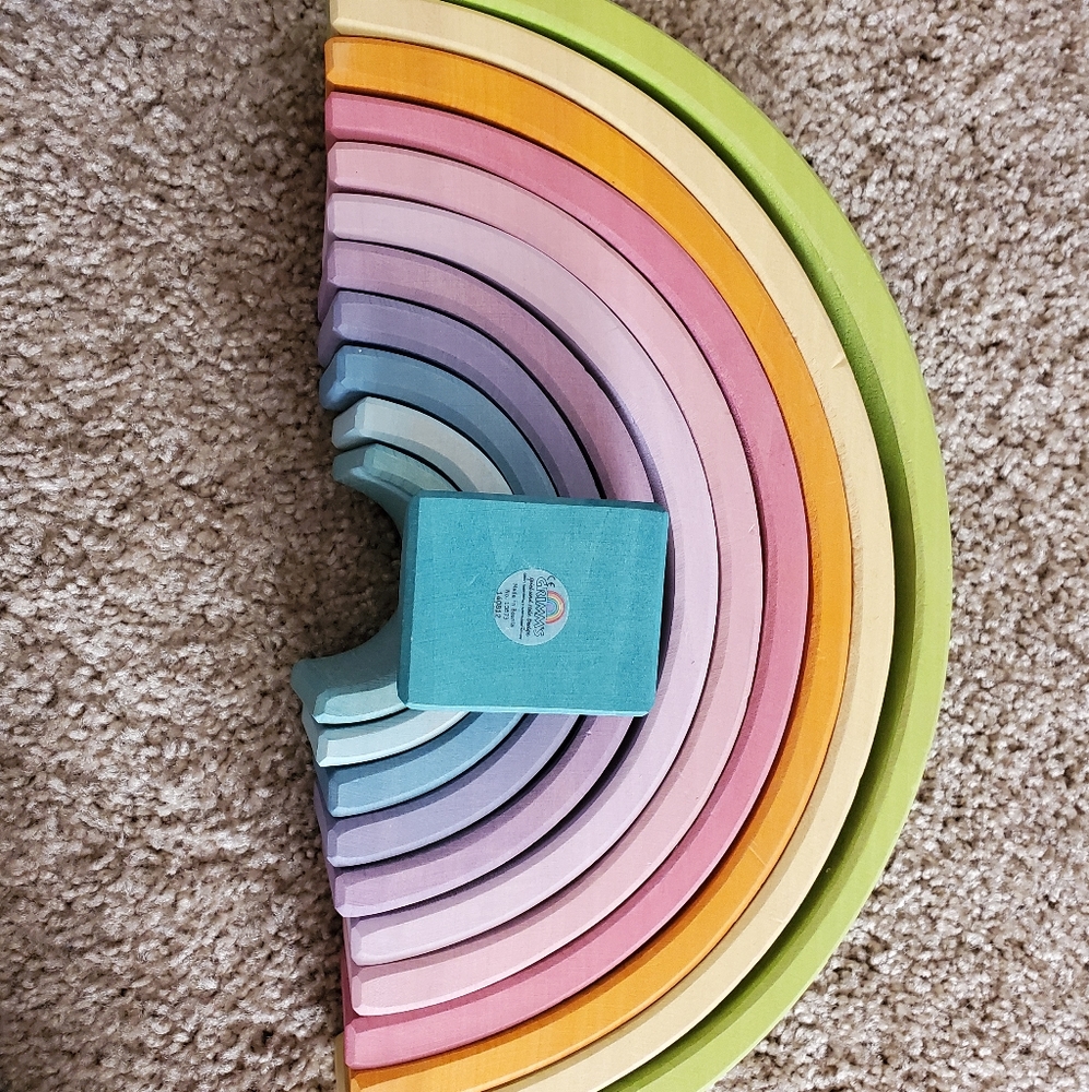 Grimms wooden rainbow